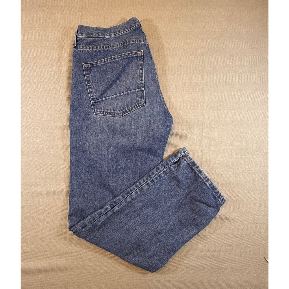 Nautica Slim Fit Mens Jeans 36x29 Medium Wash Blue Denim 100% Cotton 1749